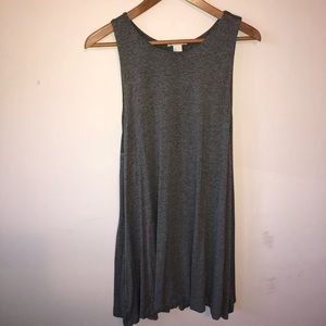 Grey tank dress